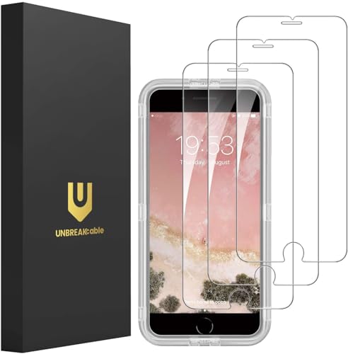 UNBREAKcable Tempered Glass Screen Protector 3-Pack
