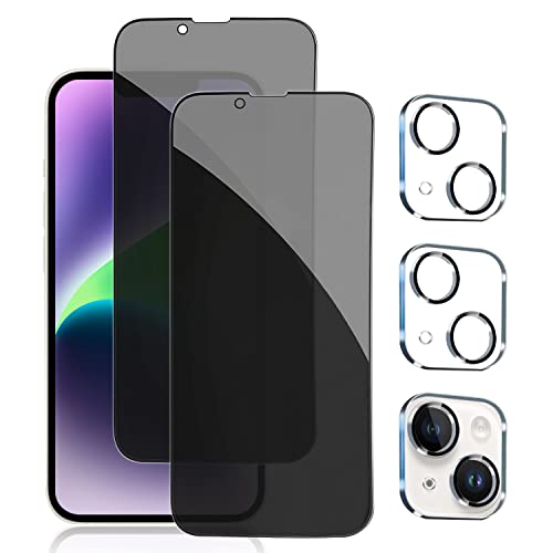 iPhone 14 Privacy Screen & Lens Protector Pack