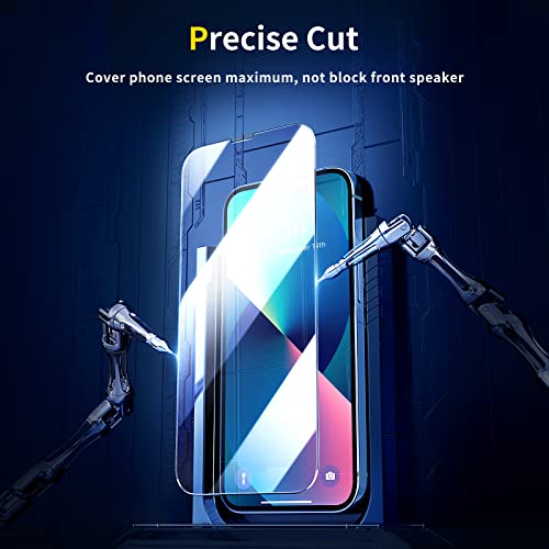 SmartDevil 3-Pack iPhone 14/13 Tempered Glass Protectors