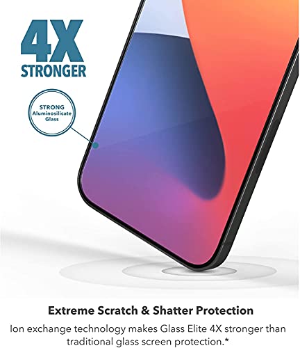 ZAGG InvisibleShield Elite Tempered Glass Screen Protector