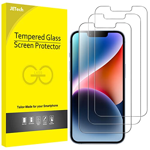 JETech Tempered Glass Screen Protector for iPhone 14