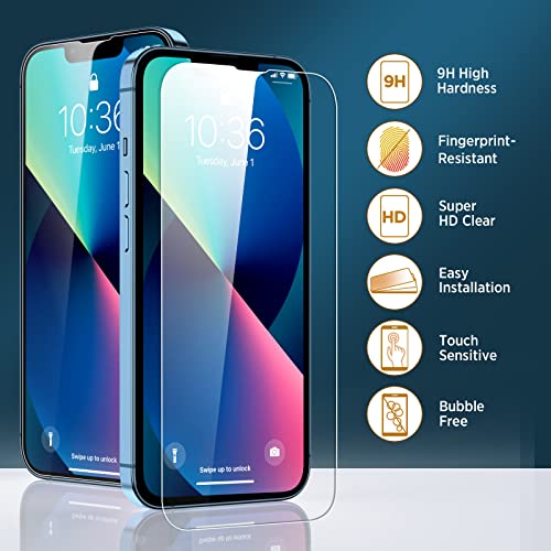 Invoibler 3-Pack Tempered Glass Screen Protectors