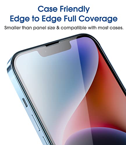 amFiIm iPhone 14/13 Tempered Glass Screen Protector