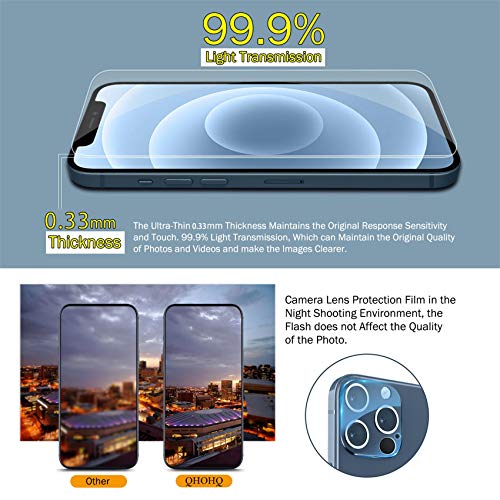 iPhone 12 Pro Max Screen & Camera Protector Pack