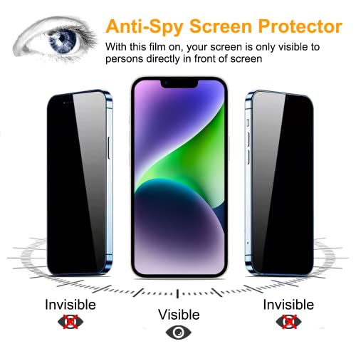 iPhone 14 Privacy Screen & Lens Protector Pack