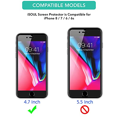 iSOUL 4-Pack Ultra HD iPhone Screen Protectors