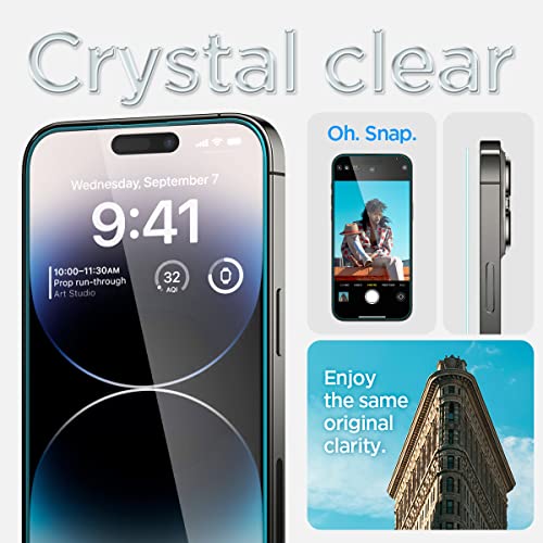 Spigen GlasTR EZ FIT Tempered Glass for iPhone 14 Pro