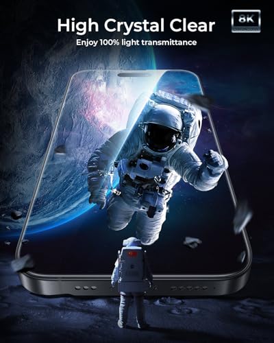 DIMONCOAT iPhone 15 Pro Max Screen Protector Pack