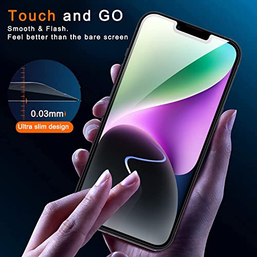 Privacy Screen Protector for iPhone 13/14 - 2 Pack