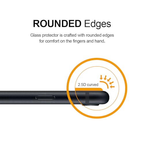 Tempered Glass Screen Protectors for iPhone SE/8/7