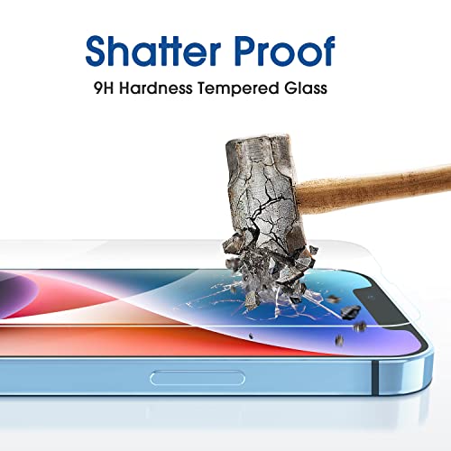 amFiIm iPhone 14/13 Tempered Glass Screen Protector