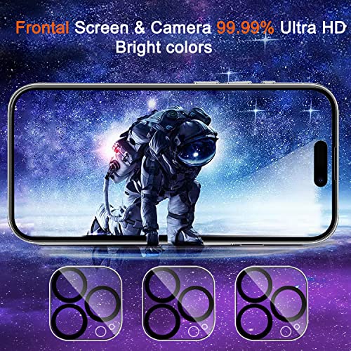 Ferilinso iPhone 14 Pro Privacy Screen Protector Pack