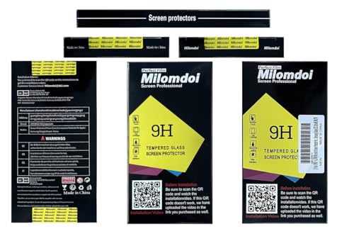 Milomdoi Samsung Galaxy S23 Ultra Screen Protector Pack
