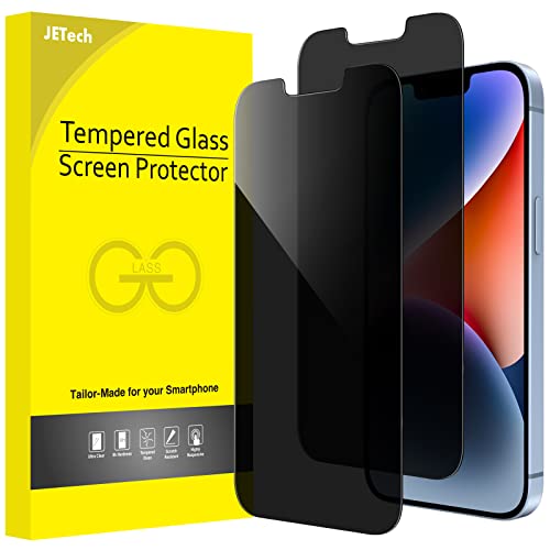 JETech iPhone 14 Privacy Screen Protector 2-Pack