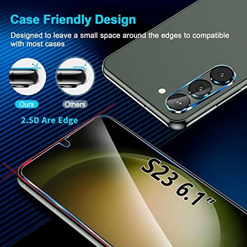 Samsung Galaxy S23 9H Tempered Glass Protectors