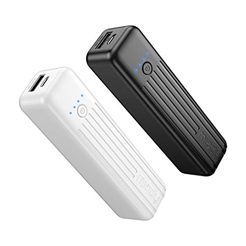 Miady 5000mAh Lightweight Portable Charger - 2-Pack