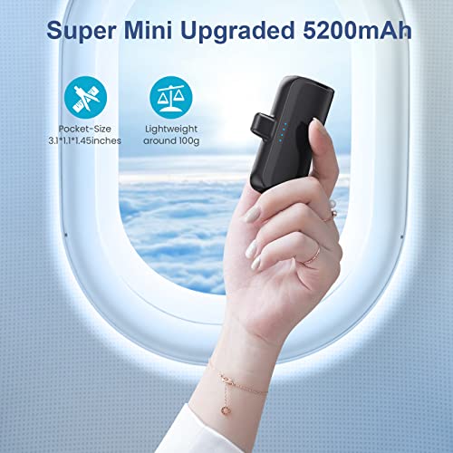 Ultra-Compact 5200mAh PD Fast Charging Power Bank