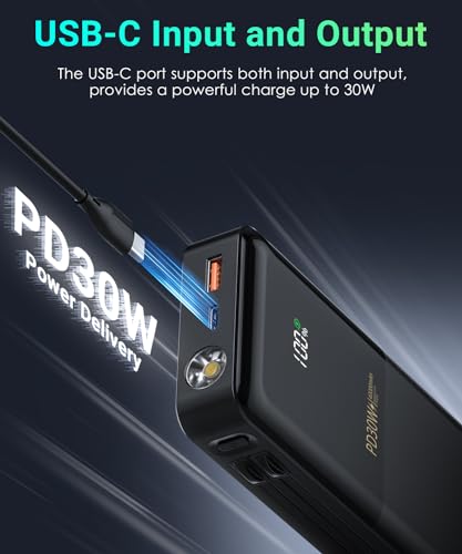 40,000mAh Fast Charger Power Bank with Cables