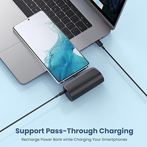 Ultra-Compact 5200mAh PD Fast Charging Power Bank