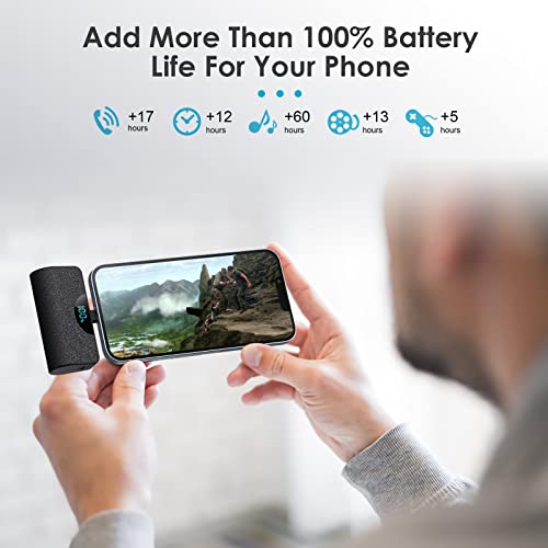 Compact 5200mAh Power Bank with Fast Charging