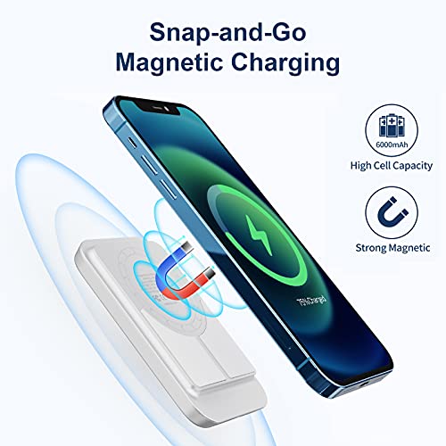 iWALK 6000mAh Magnetic Wireless Power Bank for iPhone