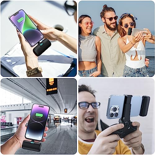 Compact 5000mAh Fast Charging Power Bank for iPhone