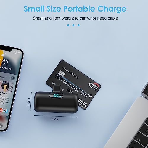 Compact 5000mAh Fast Charging Power Bank for iPhone