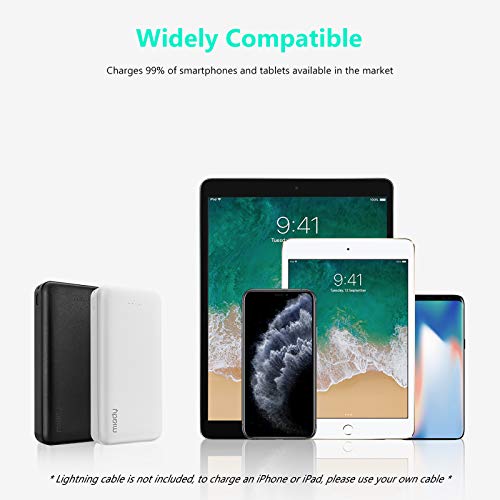 Miady 20000mAh Dual USB Portable Power Bank
