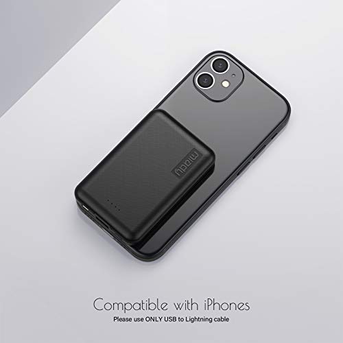 Miady Mini Portable 5000mAh Power Bank Duo