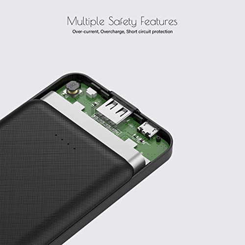 Miady Mini Portable 5000mAh Power Bank Duo