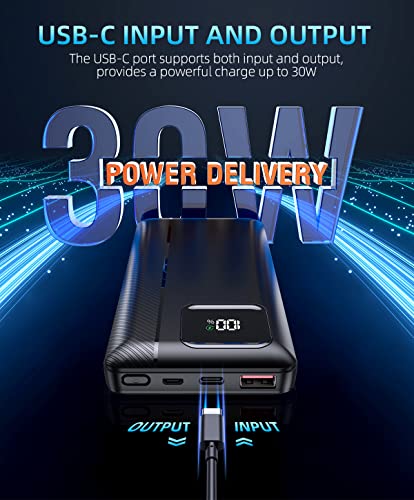 16000mAh Fast Charger Power Bank with LED Display