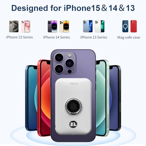 iWALK 6000mAh Magnetic Wireless Power Bank for iPhone