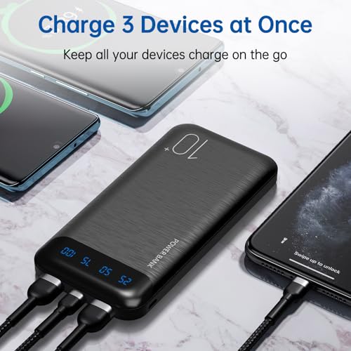 YOBON Slim 10000mAh Portable Power Bank