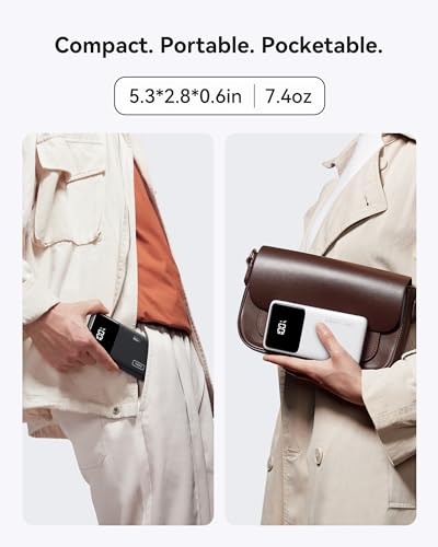 INIU 10,000mAh Slim Fast Charging Power Bank