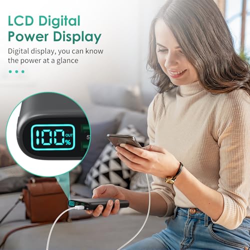 High-Capacity 38800mAh Power Bank with LCD Display