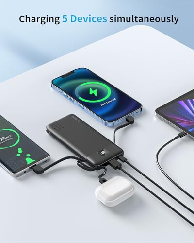 ANOUV 10000mAh Fast Charging Portable Power Bank