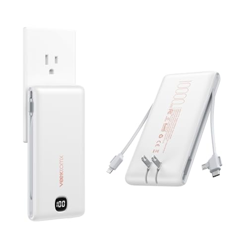 VEEKTOMX 10000mAh Fast Charging Portable Power Bank