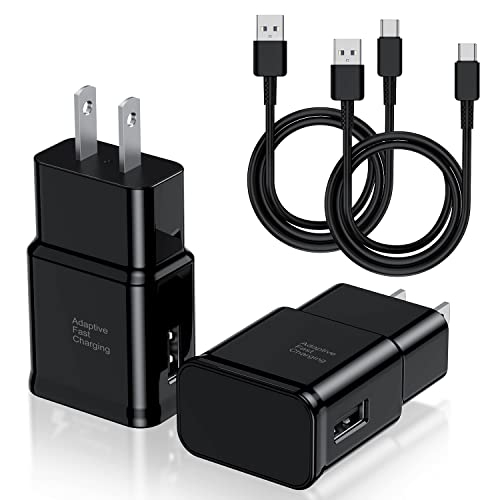 Fast Charging Type C Charger 2-Pack with Cables