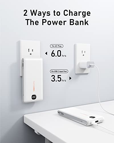 VEEKTOMX 10000mAh Fast Charging Portable Power Bank