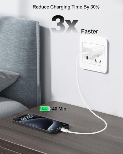 20W USB C Fast Charger & 6.6ft Cable
