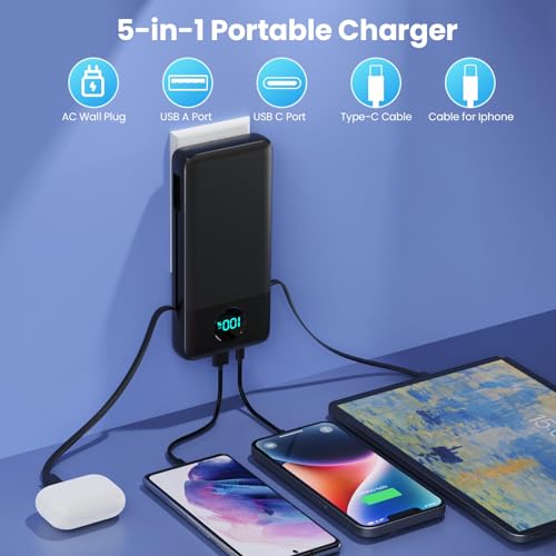 33800mAh Portable Power Bank with Fast Charging