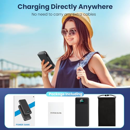 33800mAh Portable Power Bank with Fast Charging