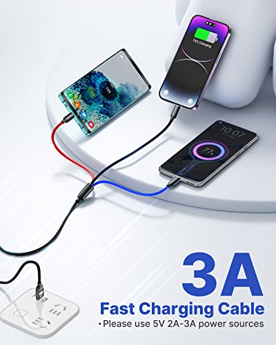 Aioneus 3-in-1 Fast Charging Nylon Cable
