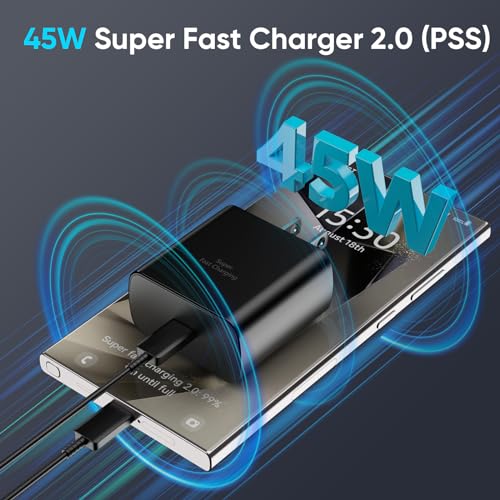 Samsung Galaxy S24 Ultra 45W Fast Charger Bundle