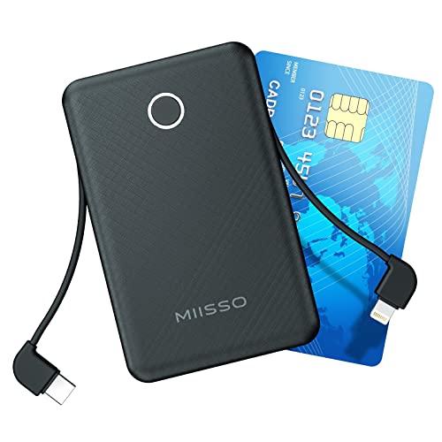 Miisso Card-Sized 6000mAh Ultra Slim Power Bank