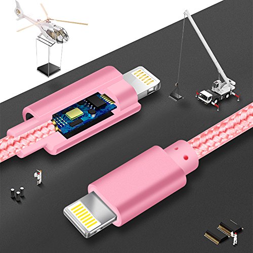 MFi Certified Nylon Braided iPhone Charger 4-Pack