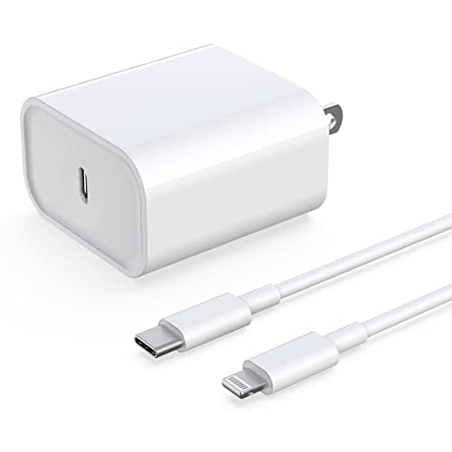 20W USB-C Fast Charger with 6ft Lightning Cable