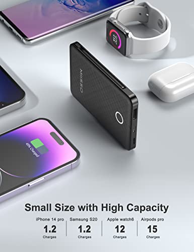 Miisso Card-Sized 6000mAh Ultra Slim Power Bank