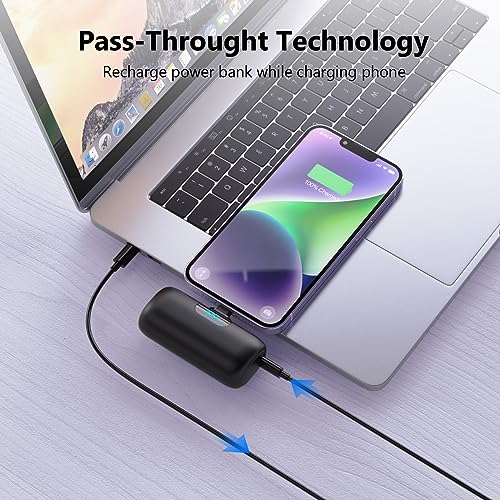 2-Pack Mini 5000mAh Fast Charging Power Banks