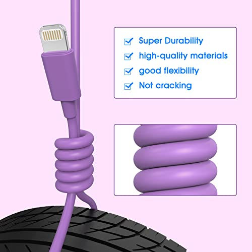 MFi Certified 6-Pack Fast Lightning Charger Cables